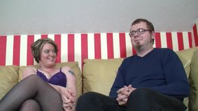 Horny Woman Watches Men Sucking Each Other's Penis