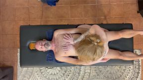 Miley Coxxx Is One Happy Massage Client