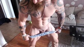 European Model Chriss Shows Off His Body