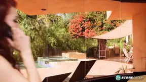 Hot MILF gets ass-fucked by gardener after a blowjob