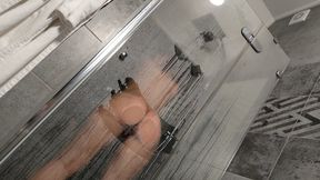 Caught Masturbating Hot Step-Mom in Steamy Shower&#x1F6BF;