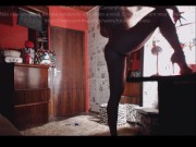 Sexy brazilian dancing in her room - Sexy lap dance and lingerie striptease