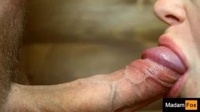 Close-up Blowjob Action