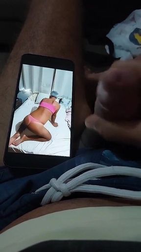 Ladysilva Doing a Live Masturbating Your Cock Liked Seeing Your Pussy Vudeo in Bed How Horny