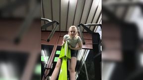 Crazy fucking in the gym