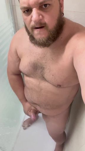 Hot Handjob in the Shower