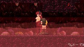 【Forest of the Blue Skin】Flame Centaur riding scene and sexual intercourse scene