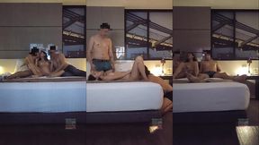 trio con una flaquita influencer de gdl atheneia, la conocen?