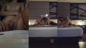trio con una flaquita influencer de gdl atheneia, la conocen?