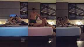 trio con una flaquita influencer de gdl atheneia, la conocen?