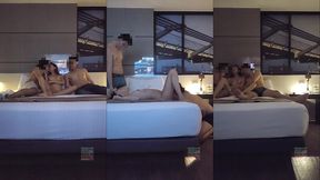 trio con una flaquita influencer de gdl atheneia, la conocen?