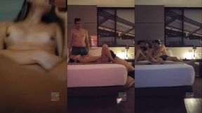 trio con una flaquita influencer de gdl atheneia, la conocen?