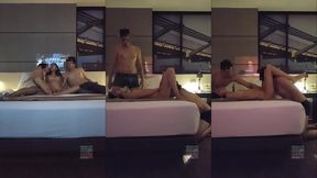 trio con una flaquita influencer de gdl atheneia, la conocen?