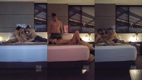 trio con una flaquita influencer de gdl atheneia, la conocen?