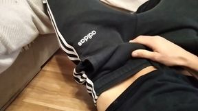 Amateur Twink Moves Hard Thinking His Huge Cock Penetrates Your Ass