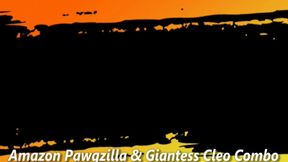 Amazon Pawgzilla & Giantess Cleo Combo (Small)