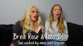 Son cucked by mom and teacher