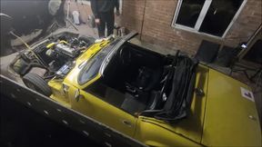 Behind the Scenes vintage car shoot