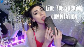 Live Toe Sucking Compilation