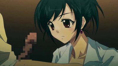 Watch this cartoon babe with huge tits take a coffee break with a cumshot on her big tits