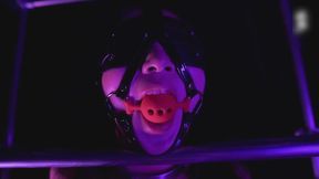 sg6-Stuff the girl's mouth with a large gag, then use mild electric currents to stimulate her to orgasm.