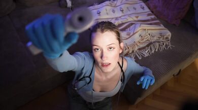 ASMR doctor checks your stress levels and helps you feel real good