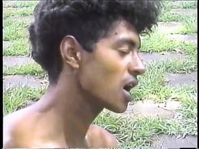 Hot cock sucking male getting his ass pounded and takes cums