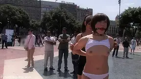 Alina Rose Gets Fucked By Two Men In Public - PublicDisgrace