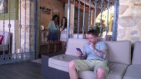 anissa kate - jasmine webb - luke hotrod... a nice and sloppy ebony and ivory threesome...