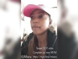 Miiana - DEFI : je me suis fait baiser par le représentant sur la table de la cuisine
