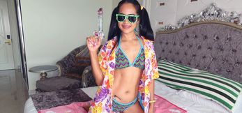 Songkran with big ass Thai MILF GF