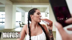 Charles Dera can't resist fucking Coco Bae in a steamy meeting