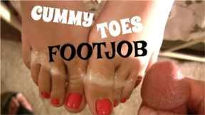 CUMMY TOES FOOTJOB - PORTRAIT HD