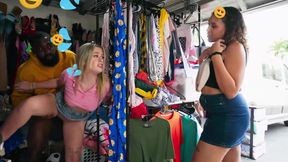 REALITY KINGS - Agatha Shay And Miami Ditch Their Bikinis For Pink Dildo Play, Pussy Licking And Hot Scissoring