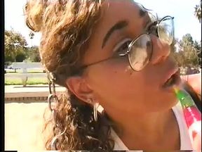 Ebony bitch gives head and gets her ass fucked by stud