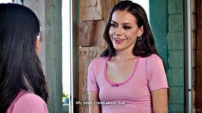 ALL GIRL MASSAGE - Yhivi Guides Selena Through Sensual Massage Ending In Wet Lesbian Scissoring