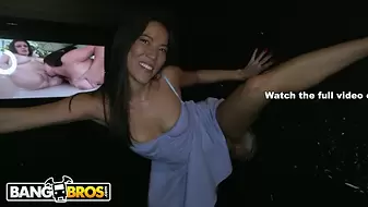 Hot - Lily Ocean AKA Kalina Ryu Sucking Big Cocks Through Glory Hole