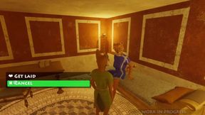Teacher breaks in students with big horsecock in 3D gay furry class