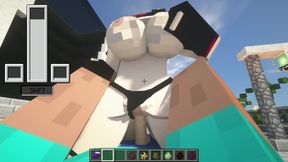 porn in minecraft Jenny mod | Sexmod SchnurriTV | beauty Ellie rider in resort town