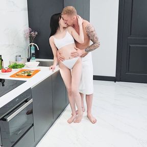 TeenMegaWorld - Creampie-Angels - Hottie prefers fucking to cooking