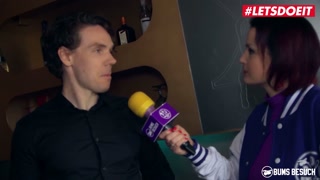 BUMSBESUCH - ANIKE EKINA STUNNING GERMAN PORNSTAR FUCKS SHY BARTENDER - LETSDOEIT
