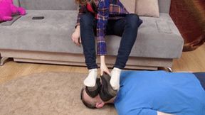 18 yo girl knows that her dude loves feet and socks, vf0798x 1080p