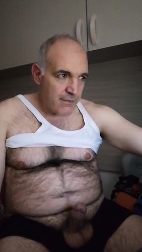 An Evening Wank Before Going to Bed