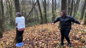 Dominatrix Mistress April - Forrest beating