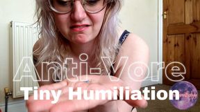 Anti Vore - Tiny Humiliation
