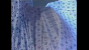 Beautiful Redhead Nurse Takes Care of the Patient by Sucking His Cock