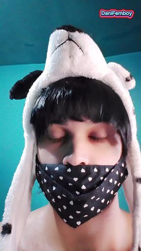 Cute 18 year old femboy having sex with neighbor