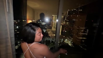 Str8rich deep in my tight wet pussy Downtown Atlanta making a slut