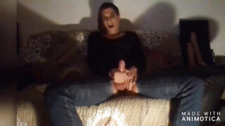 Masturbasi, gaping, fisting, dress, dildo fuck – gay crossdresser di-fisting