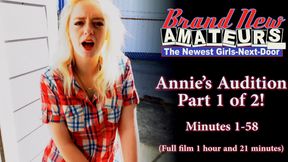 Big Titted Blonde Coed Annie Archer Stuffs Her Pussy With A Sex Toy!
